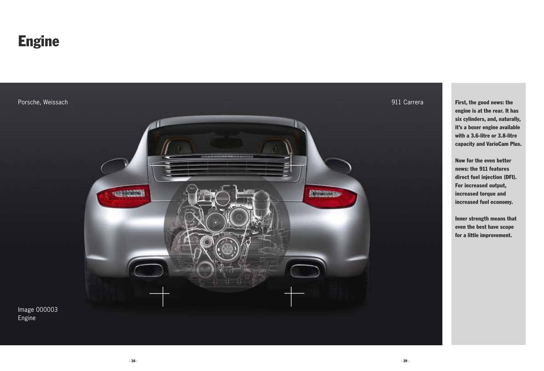2010 Porsche 911 Brochure Page 2